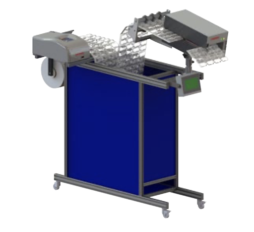 [50.1087SITE] Mașină automată de fabricat folie cu bule, coș pentru perne inclu - FROMM Airpad AP150 - ÎNCHIRIERE